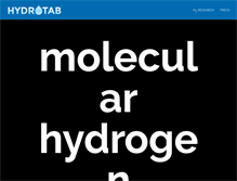 Tablet Screenshot of hydrotab.com